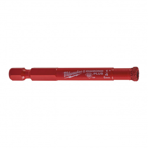 Коронка алмазная MILWAUKEE Diamond Plus HEX(1/4")  6мм 49560505