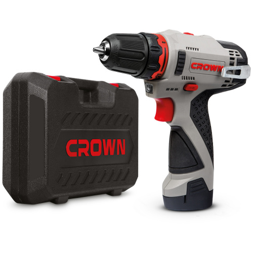 Дрель-шуруповерт аккумуляторная CROWN CT21072HX-2 BMC 