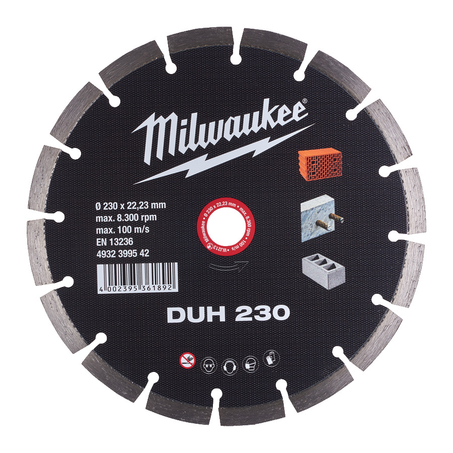 Диск алмазный MILWAUKEE DUH 230 4932399542