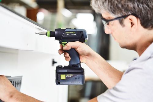 Festool Аккумуляторная дрель-шуруповёрт T 18+3 Li-Basic 574763, 576448