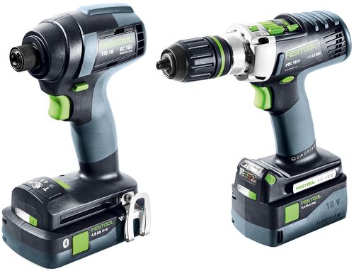 Festool Аккумуляторная импульсная дрель-шуруповерт TID18 5,2/4,0 I-Set PDC18 576488