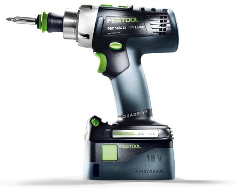 Festool Аккумуляторная ударная дрель-шуруповёрт PDC 18/4 Li 5,2-Plus QUADRIVE 574702