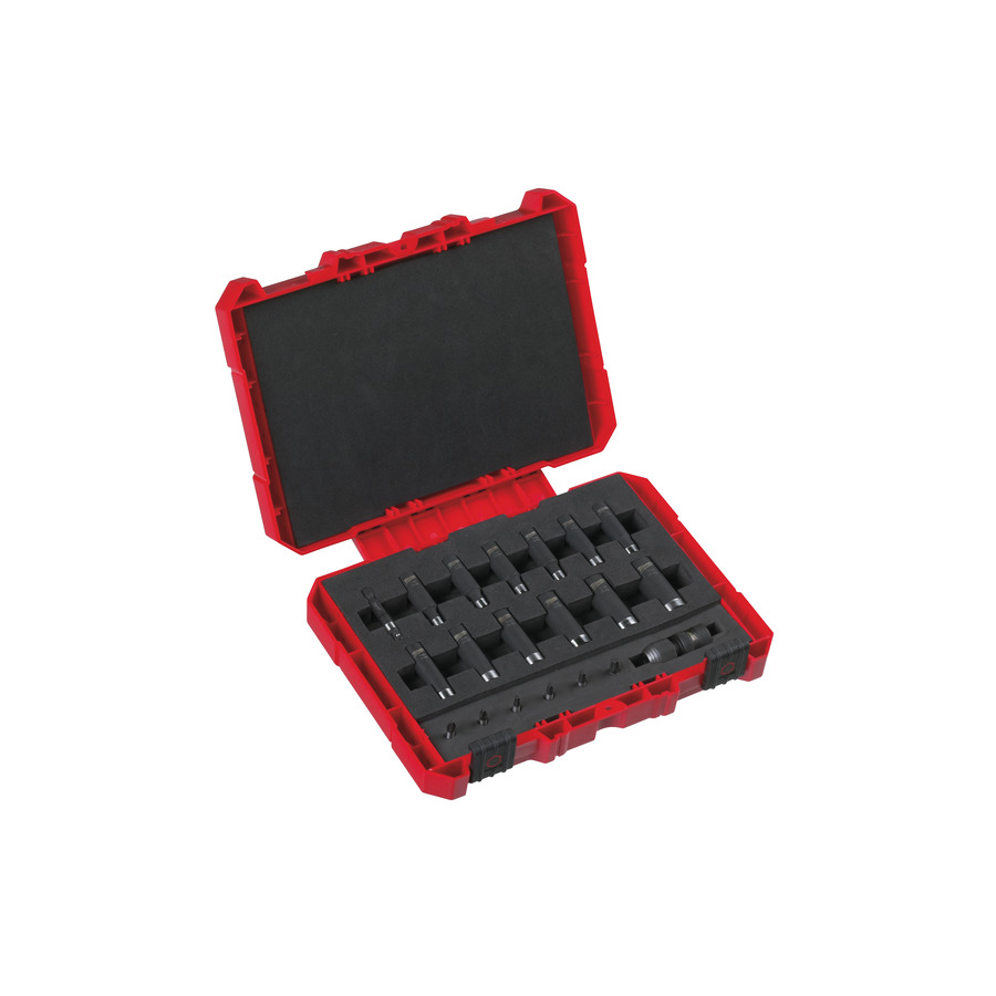 Набор удлиненных ударных головок и бит MILWAUKEE 1/4" (20пр) 4932352862