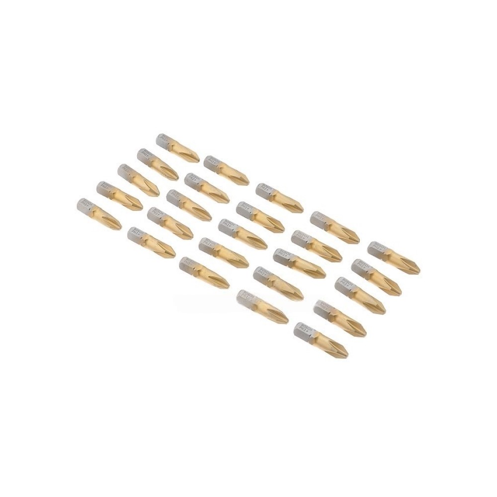 Бита BOSCH PH2x25 TiN MAXgrip Professional  (25шт) 2607002488