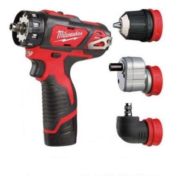 Дрель-шуруповёрт MILWAUKEE M12 BDDXKIT-202C 4933447836