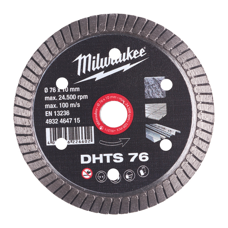 Диск алмазный MILWAUKEE DHTS 76 4932464715