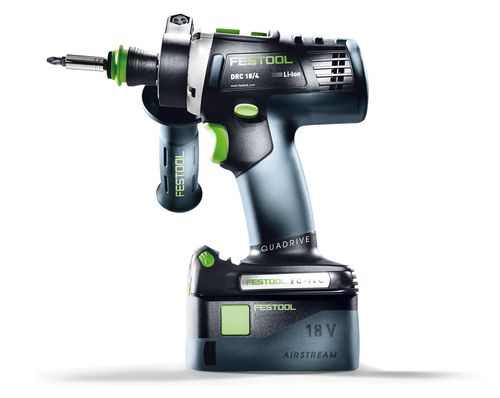 Festool Аккумуляторная дрель-шуруповёрт DRC 18/4 5,2/4,0 I-Plus QUADRIVE 576459