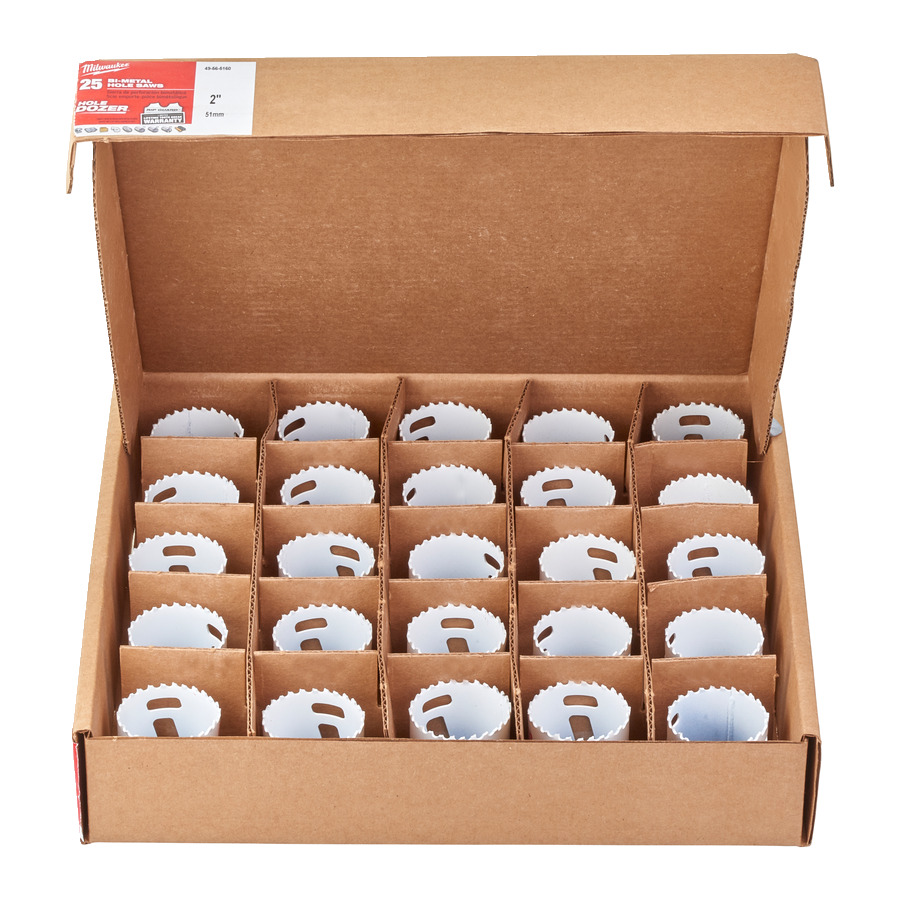 Биметаллическая коронка Holedozer Hole Dozer Holesaw - 51 mm - 25 pcs 49565160