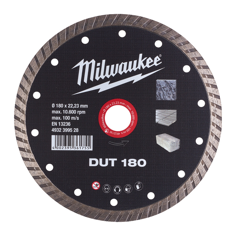Диск алмазный MILWAUKEE DUT 180 4932399528
