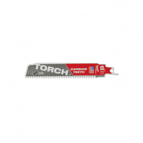 Полотно для сабельной пилы MILWAUKEE TORCH TCT 150мм, 7Tpi, (5шт) 48005501