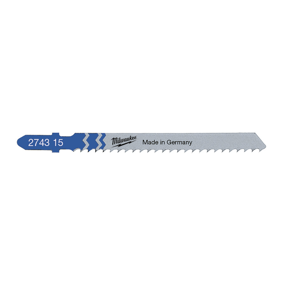 Пилка для лобзика MILWAUKEE T127D (5шт) 4932274315