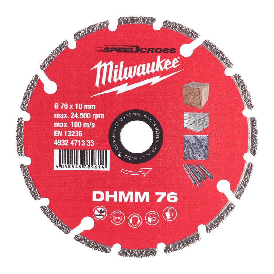 Диск алмазный MILWAUKEE DHMM 76 4932471333