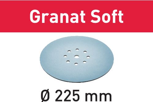 Festool Шлифовальные круги STF D225 P240 GR S/25 Granat Soft 204226
