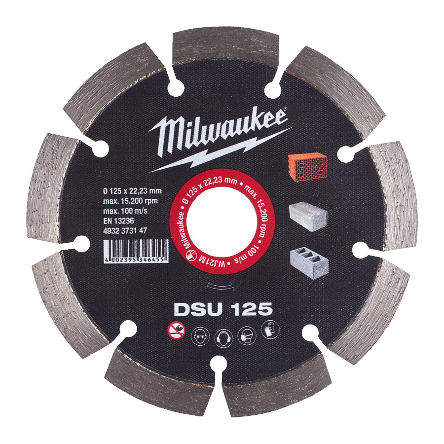 Диск алмазный MILWAUKEE DSU 125 4932373147