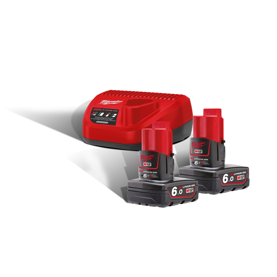 Энергокомплект MILWAUKEE M12 NRG-602 4933451903