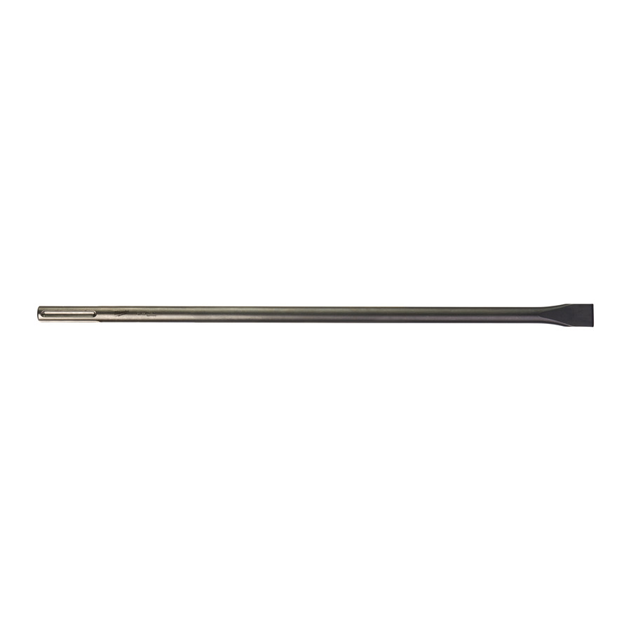Долото плоское MILWAUKEE SDS-Max, L600x25мм 4932343739