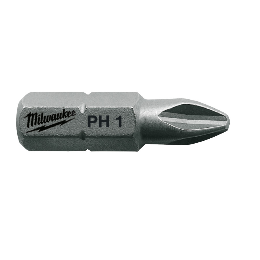 Биты MILWAUKEE PH1x25мм (25шт) 4932399586