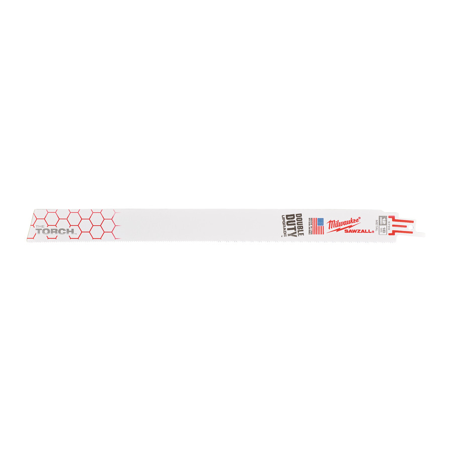Полотно для сабельной пилы MILWAUKEE TORCH 300мм, 18Tpi, (25шт) 48008789