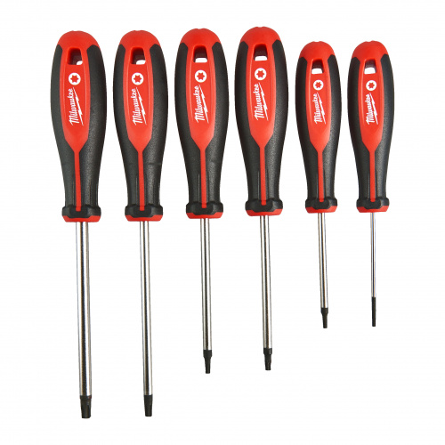 Набор отвёрток MILWAUKEE Tri-lobe (6шт) Torx 4932471809