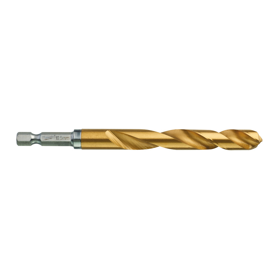 Сверло по металлу MILWAUKEE Red Hex HSS-G TiN D10.5мм 48894724