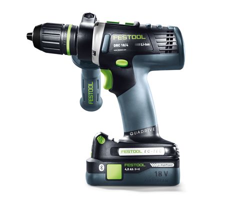 Festool Аккумуляторная дрель-шуруповёрт DRC 18/4 5,2/4,0 I-Plus QUADRIVE 576459