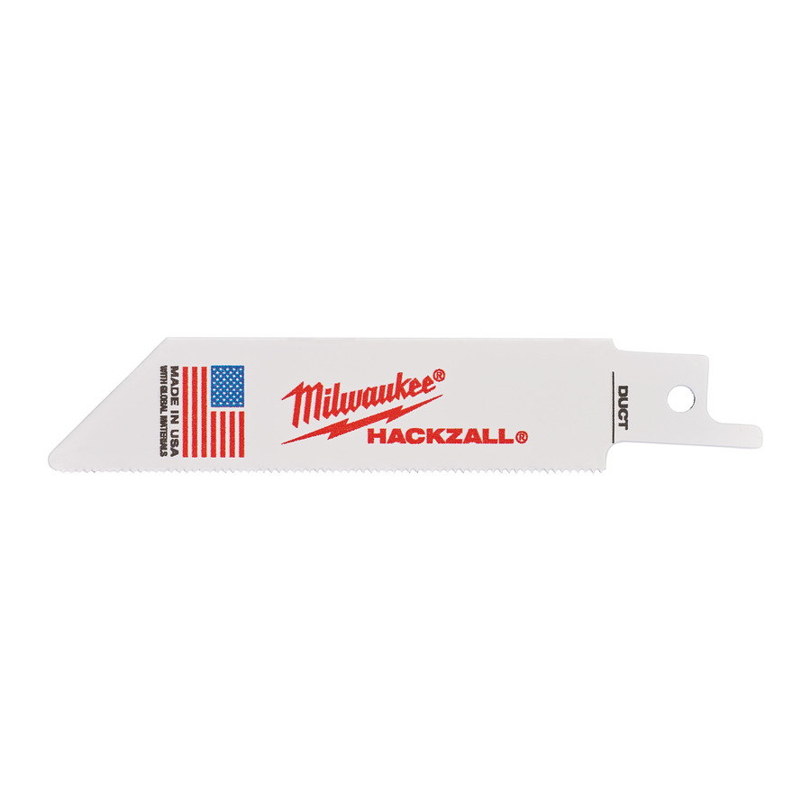 Полотно для сабельной пилы MILWAUKEE HACKZALL 100мм, 25Tpi, (5шт) 49005424