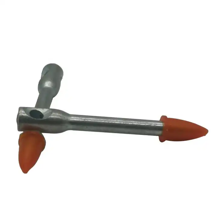 Дюбель гвозди монтажные с красным наконечником и отверстием FEDAST ZK1/4-50S6