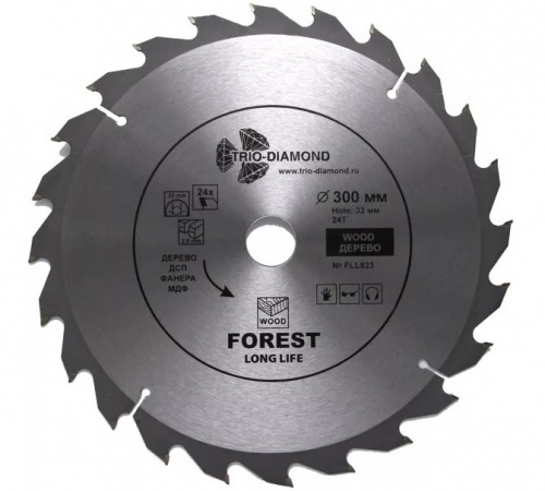 Диск пильный 300*32*24Т FLL823