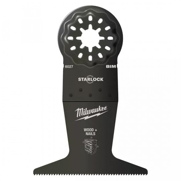 Полотно для мультитула MILWAUKEE Starlock L42x65мм, Bi-Metall 48906027