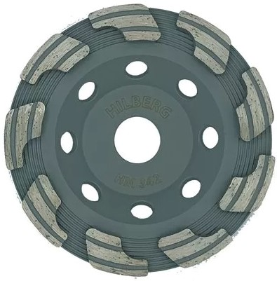 Чашка алмазная 125 Hilberg Торнадо, HM342