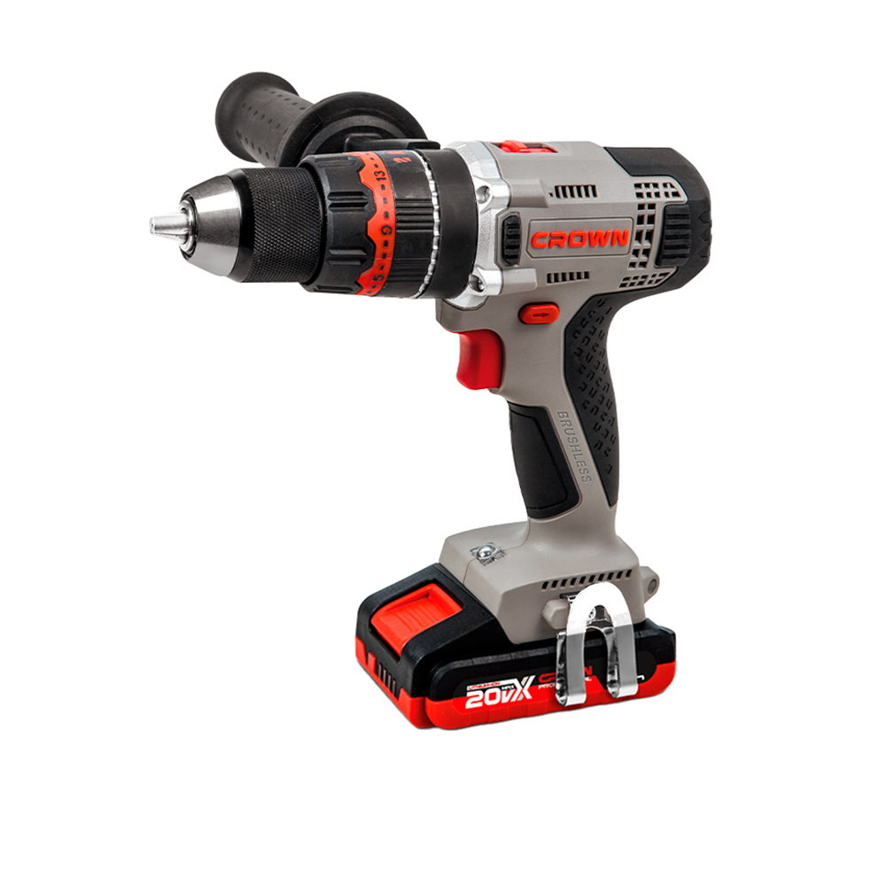 Дрель-шуруповерт ударная аккумуляторная BL CROWN CT21093HMX-2 BMC