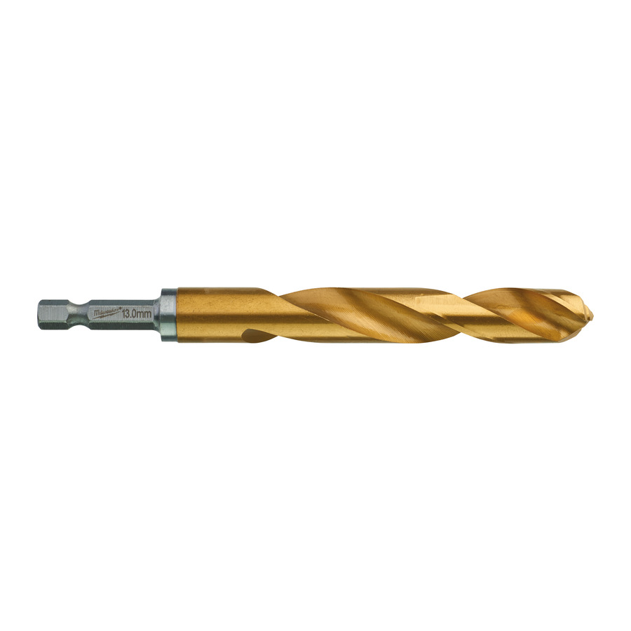 Сверло по металлу MILWAUKEE Red Hex HSS-G TiN D13.0мм 48894729