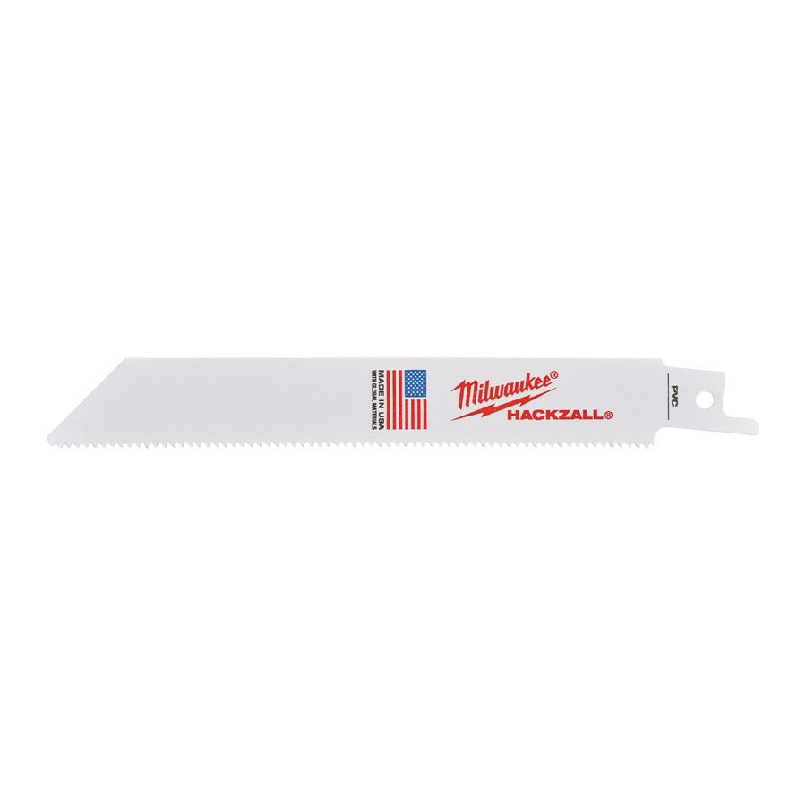 Полотно для сабельной пилы MILWAUKEE HACKZALL 150мм, 14Tpi, (5шт) 49005614