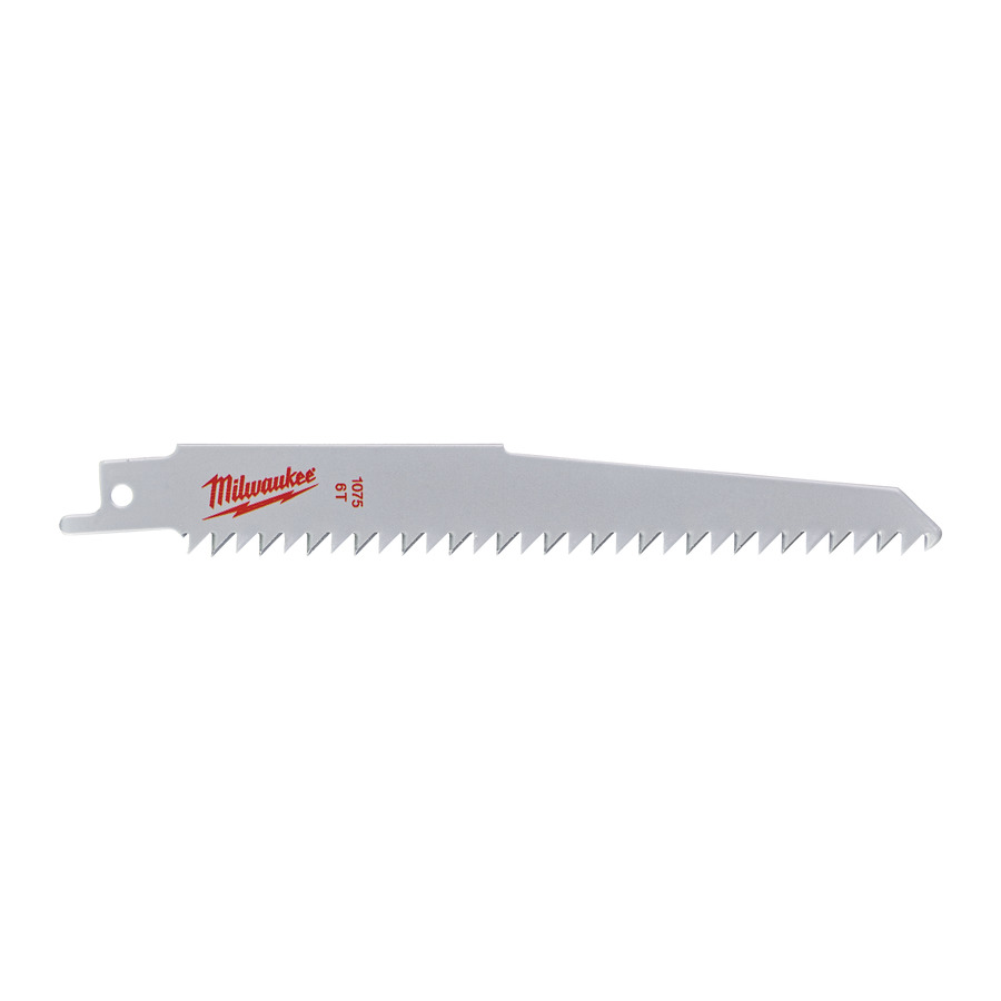 Полотно для сабельной пилы MILWAUKEE S644D 150мм, 6Tpi (3шт) 48001075