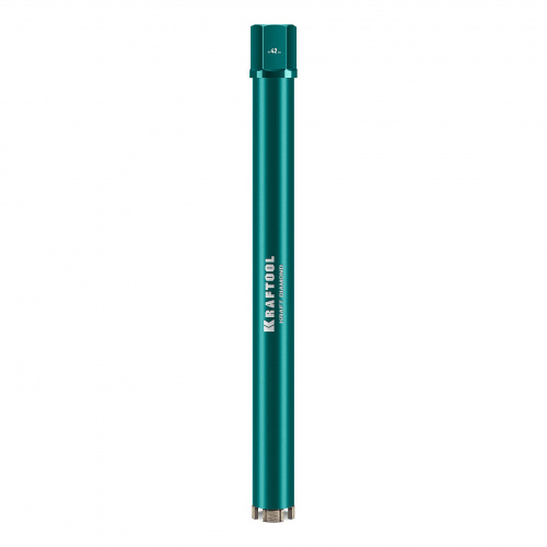 KRAFTOOL DIAMOND 42 мм (450 мм, 1 1/4″, лазерная сварка, сухое сверление с микроударом), алмазная ко