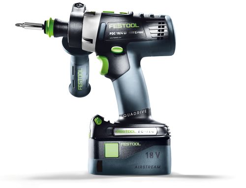 Festool Аккумуляторная ударная дрель-шуруповёрт PDC 18/4 Li 5,2-Plus QUADRIVE 574702