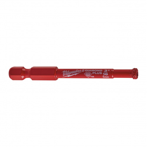 Коронка алмазная MILWAUKEE Diamond Plus HEX(1/4")  5мм 49560503