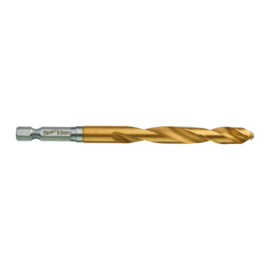 Сверло по металлу MILWAUKEE Red Hex HSS-G TiN  D8.5мм 48894720
